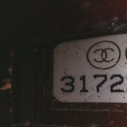 Chanel Lambskin Quilted Small Curvy Pouch Cosmetic Case Black 7 of 9