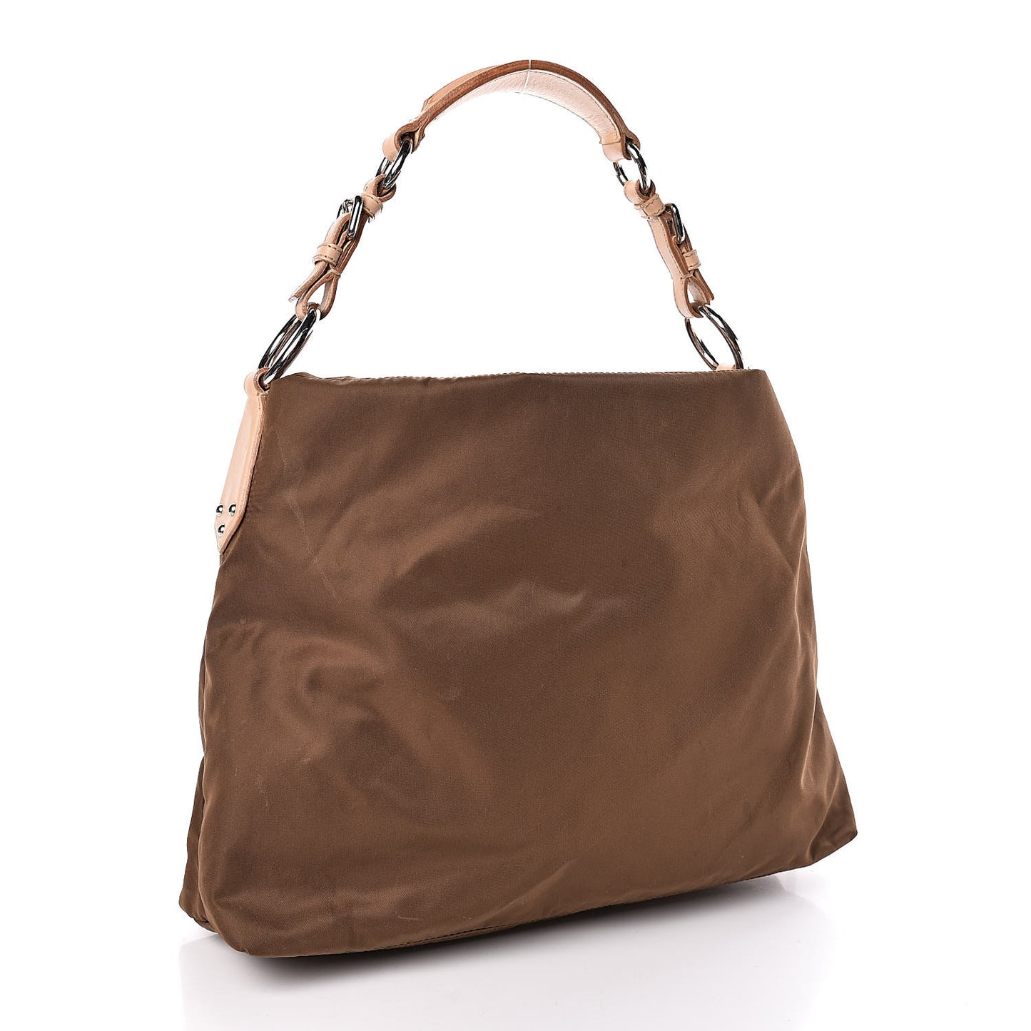 Tessuto Nylon Jacquard Logo Hobo Bruciato