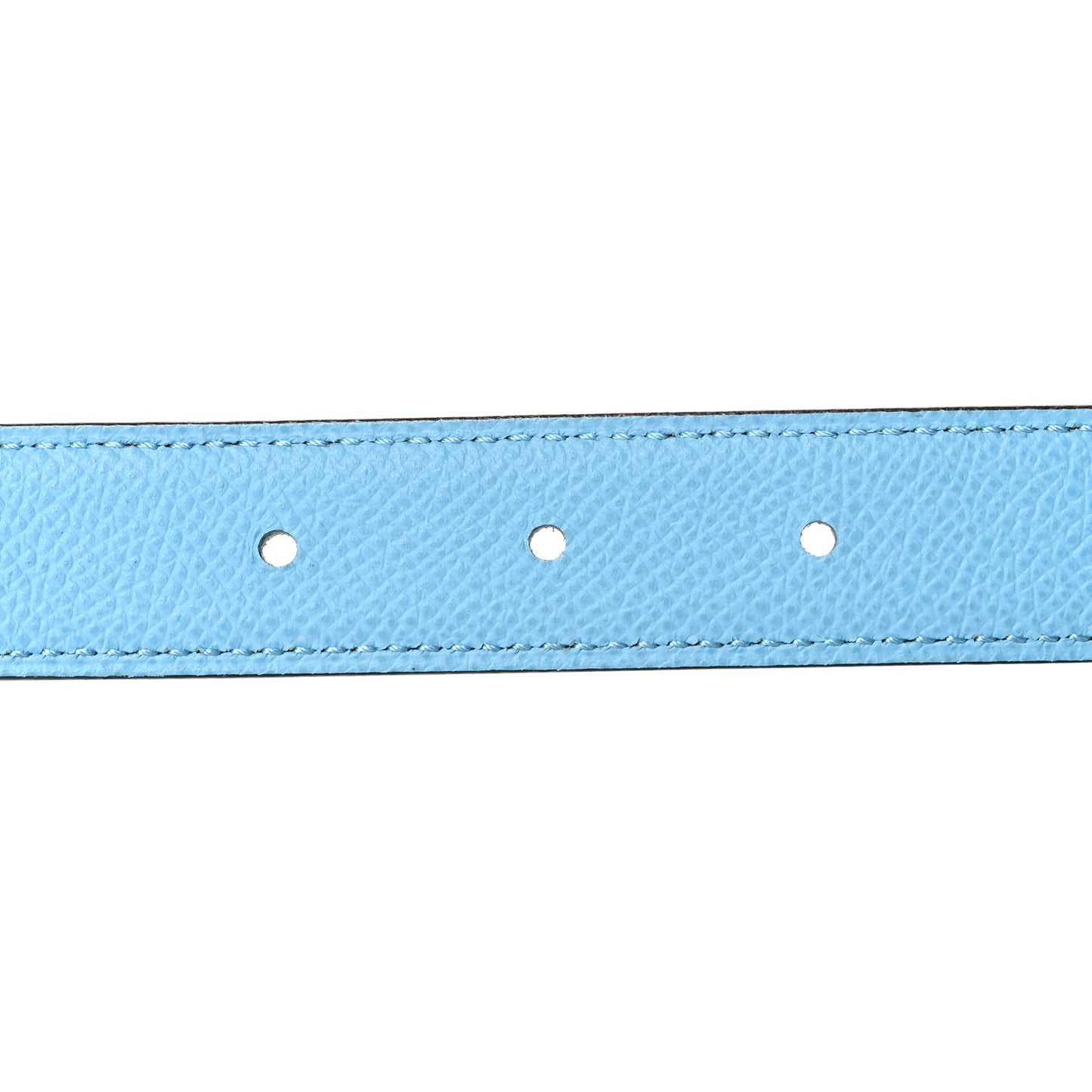 Epsom Swift Enamel 24mm Belt 70 28 Bleu Brume Celeste
