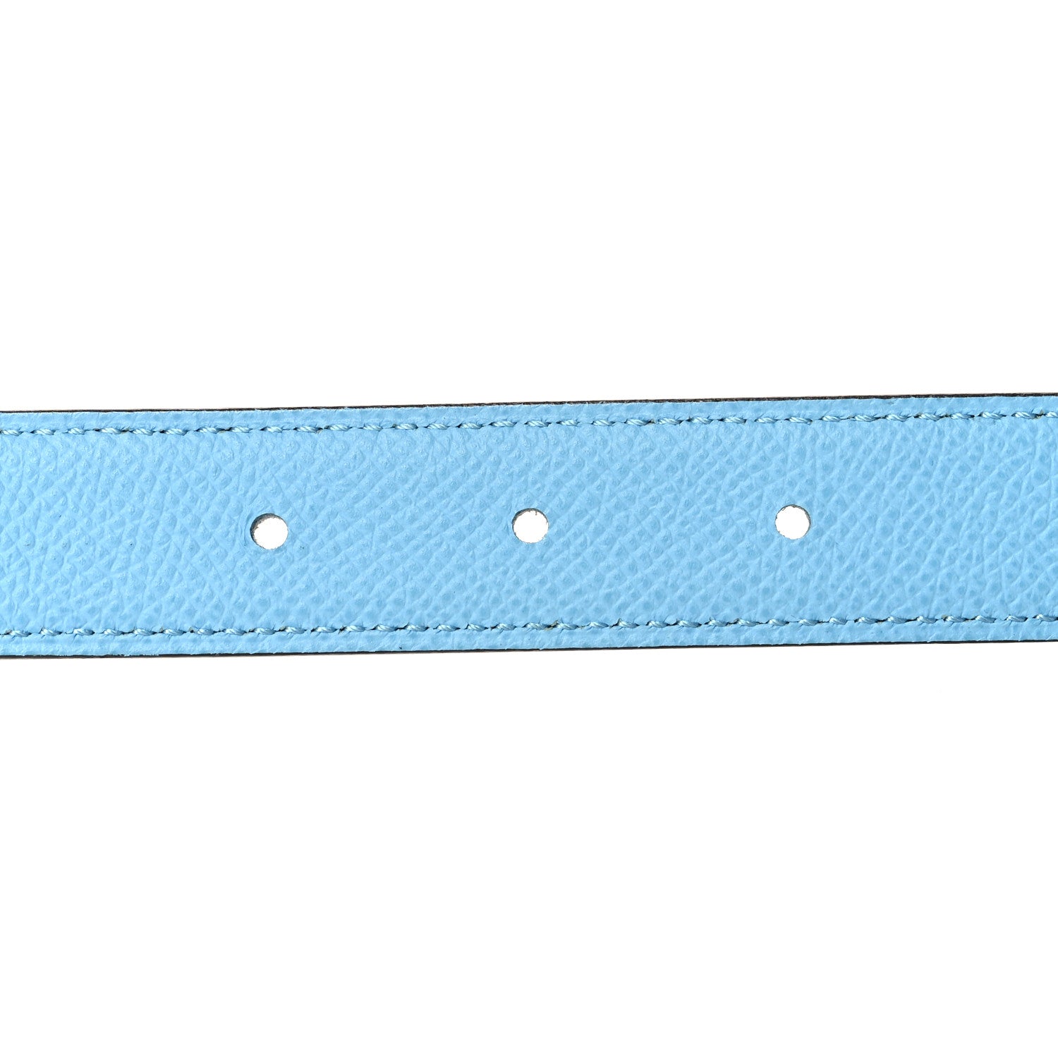 Hermes Epsom Swift Enamel 24mm Belt 70 28 Bleu Brume Celeste 2 of 6