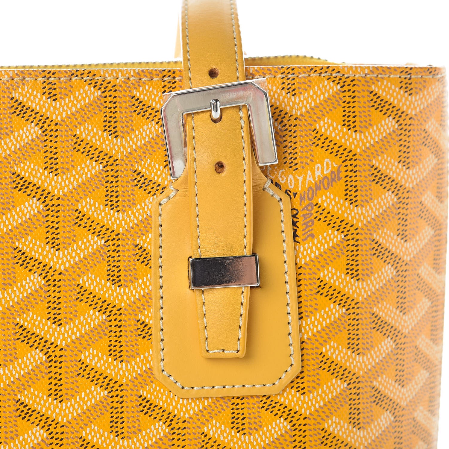 Goyard Goyardine Marie Galante PM Yellow 10 of 13