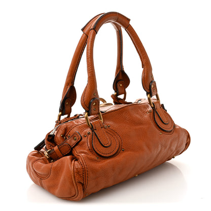 Chloe Calfskin Medium Paddington Satchel Tan 3 of 11