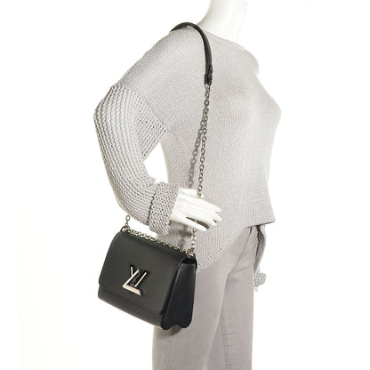 Louis Vuitton Epi Twist Shoulder Bag MM Black 2 of 7