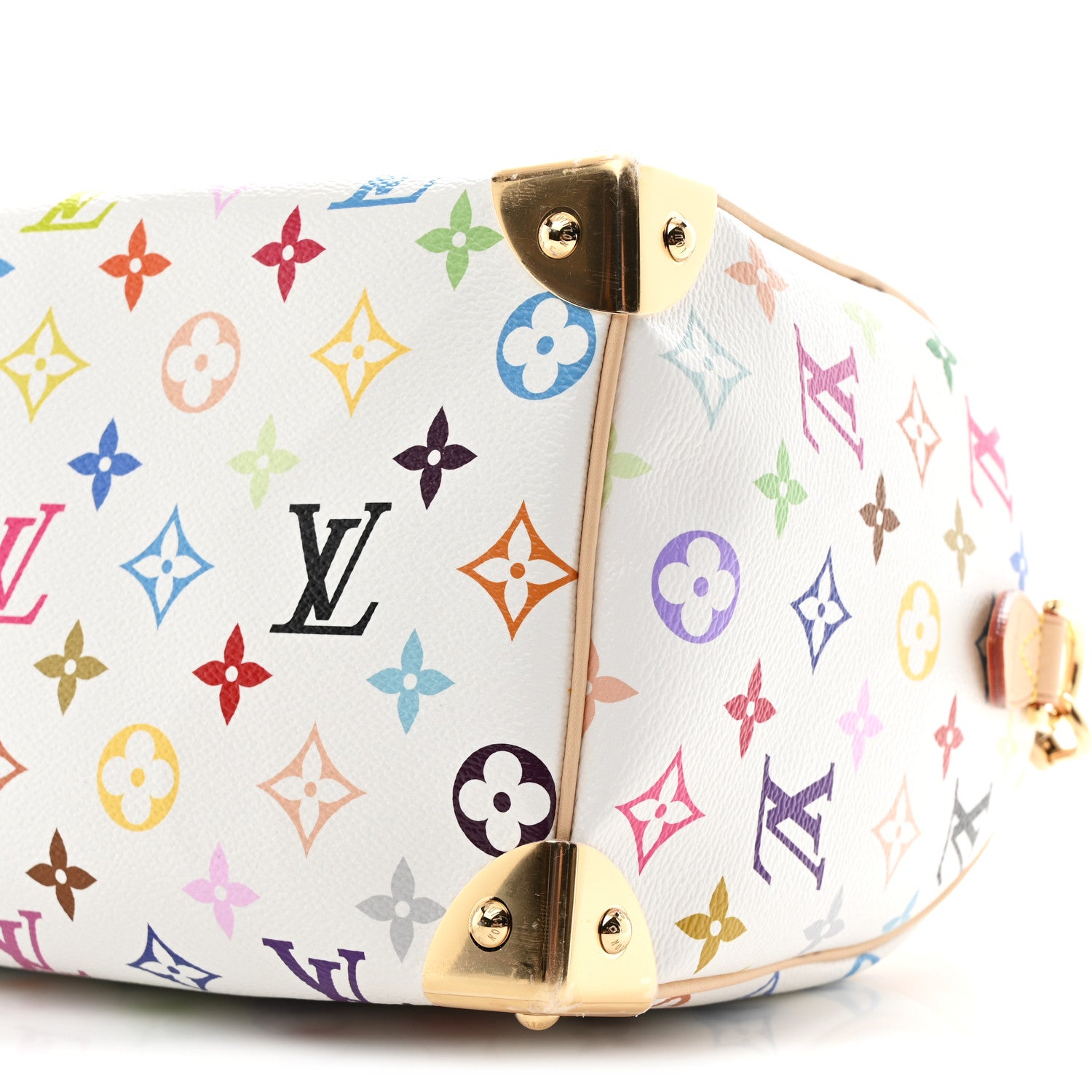 Louis Vuitton LV X TM Monogram Multicolor Speedy Bandouliere 25 White 9 of 9