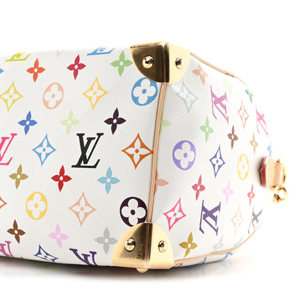 Louis Vuitton LV X TM Monogram Multicolor Speedy Bandouliere 25 White 9 of 9