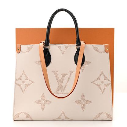 Louis Vuitton Monogram Dune Giant Onthego MM 13 of 13