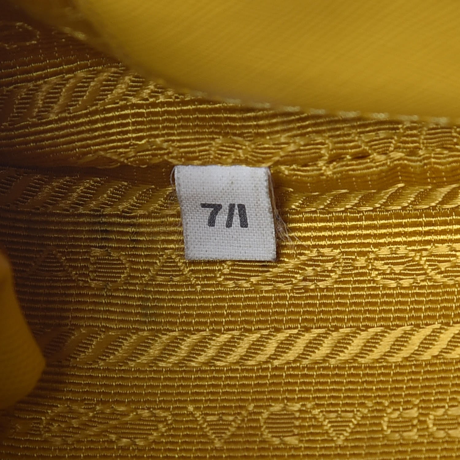 Prada Saffiano Lux Mini Promenade Tote Yellow 7 of 26