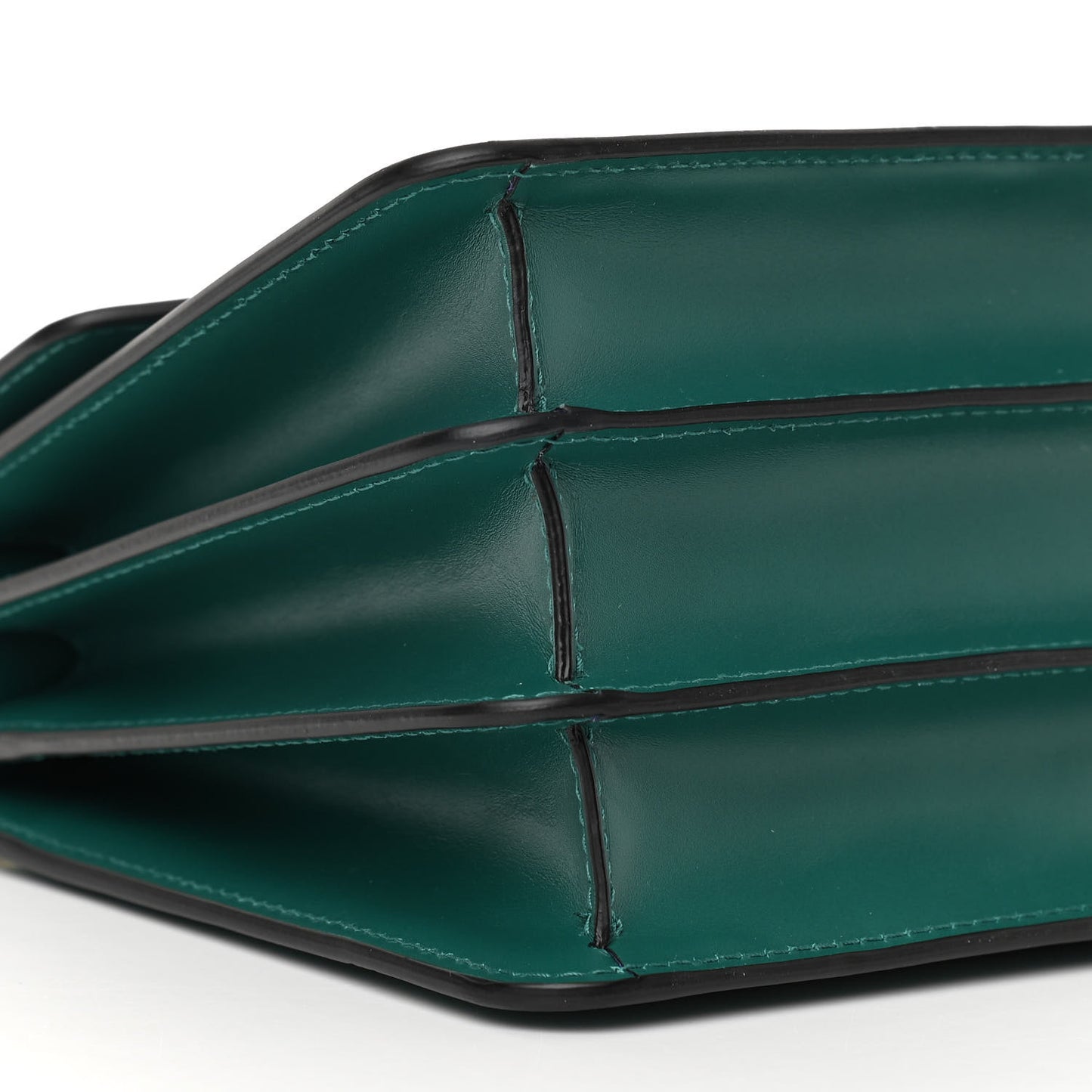Calfskin Serpenti Forever Top Handle Emerald Green