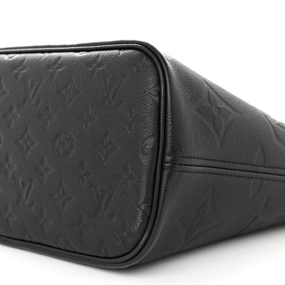 Louis Vuitton Empreinte Monogram Giant Neverfull MM Black 10 of 11