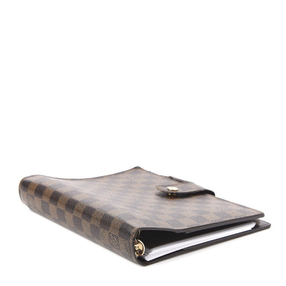 Louis Vuitton Damier Ebene Large Ring Agenda Cover 4 of 9