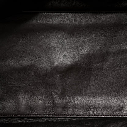 Prada Cavallino Leopard Print Twin Pocket Tote Miele Moro 5 of 13