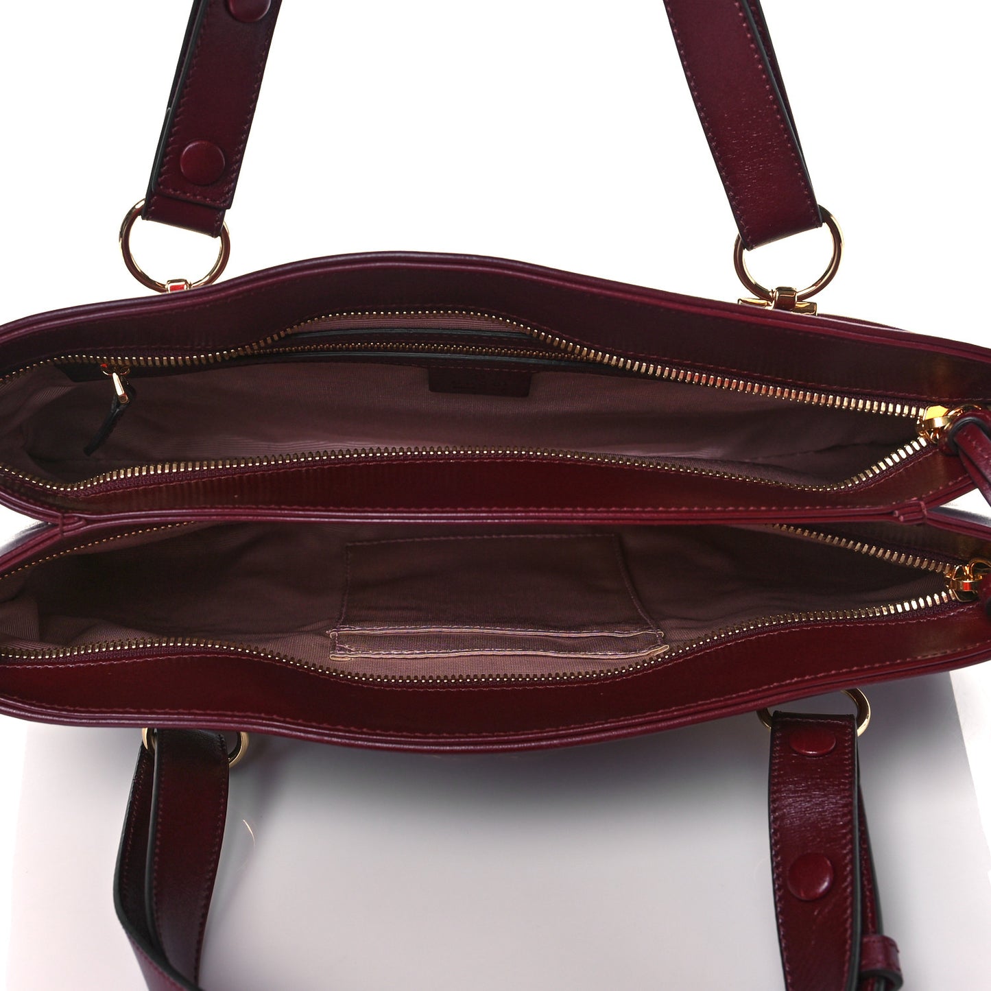 Vitello Palmellato Lux Large Arli Top Handle Bag Vintage Bordeaux