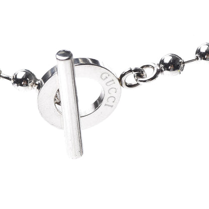 Gucci Sterling Silver Boule Toggle Necklace 4 of 7