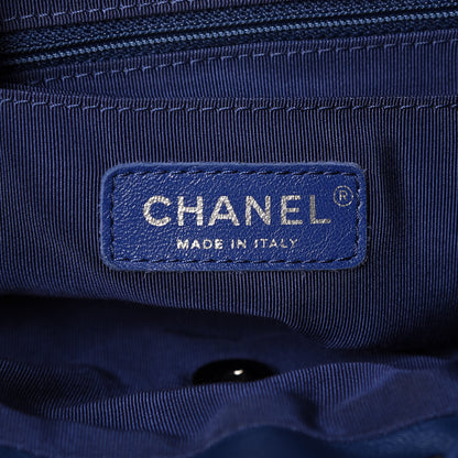 Chanel Lambskin Quilted Small Urban Spirit Backpack Blue 6 of 14
