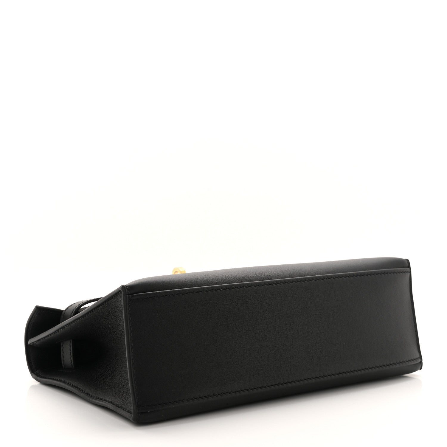Hermes Swift Kelly Pochette Clutch Black 4 of 7