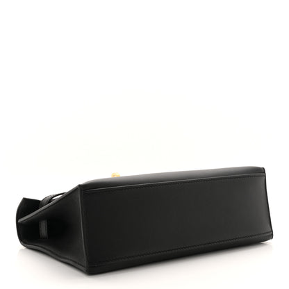 Hermes Swift Kelly Pochette Clutch Black 4 of 7