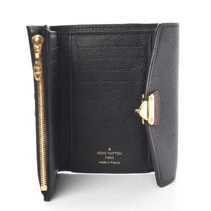 Louis Vuitton Monogram Pallas Compact Wallet NM Black 5 of 12