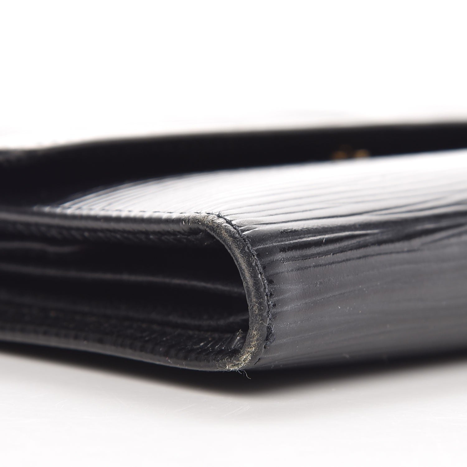 Louis Vuitton Epi Porte Tresor Etui Papiers Wallet Black 9 of 10