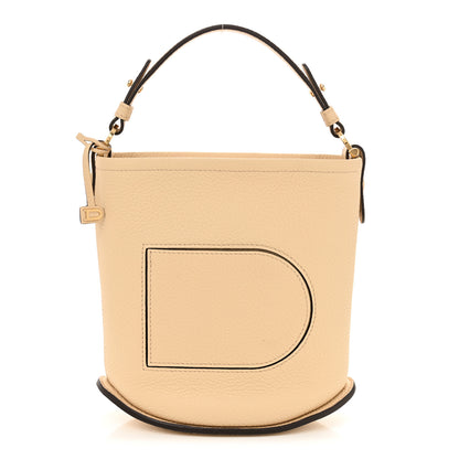 Delvaux Taurillon Mini Pin Daily Bucket Dune 1 of 10