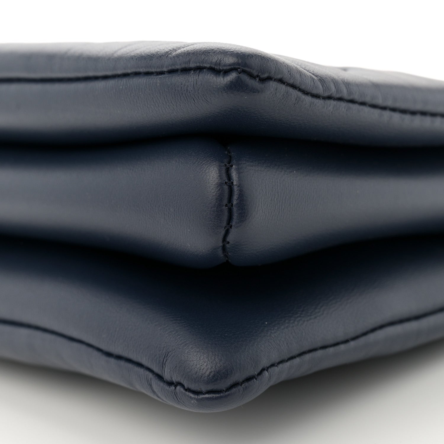 Louis Vuitton Lambskin Embossed Monogram Coussin PM Navy 9 of 9