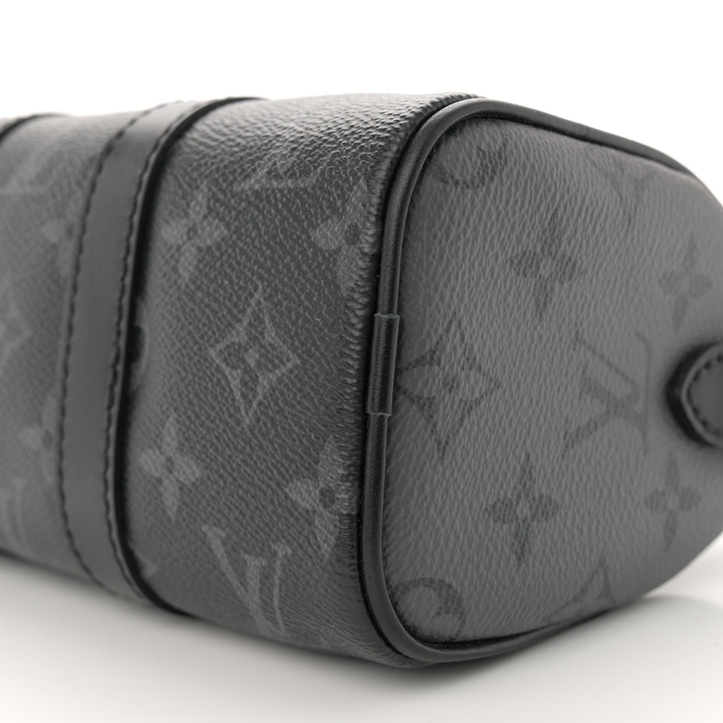 Reverse Monogram Eclipse Keepall XS Black