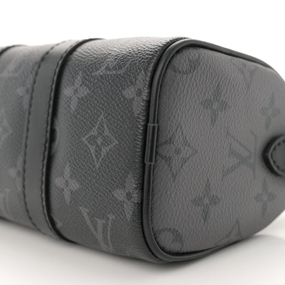 Louis Vuitton Reverse Monogram Eclipse Keepall XS Black 9 of 11