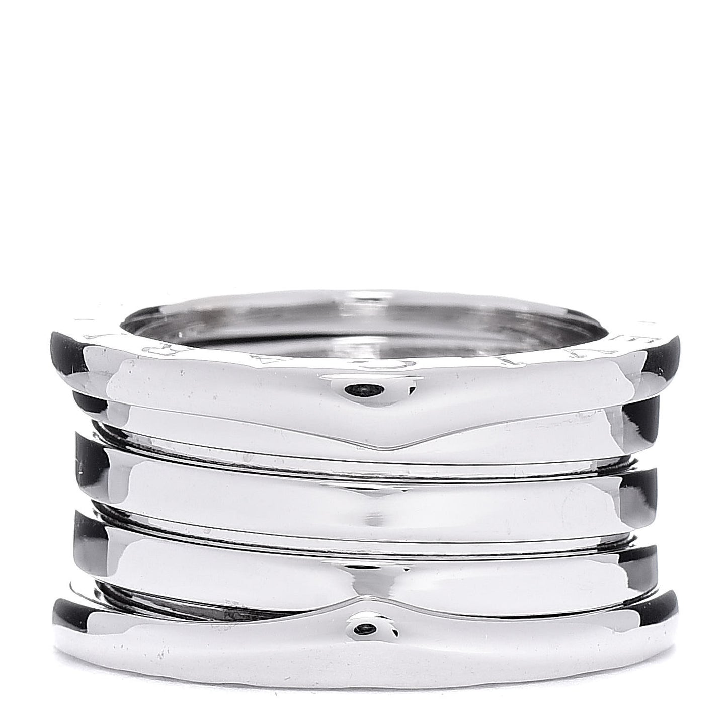 18K White Gold B.Zero1 4 Band Ring 51 5.75