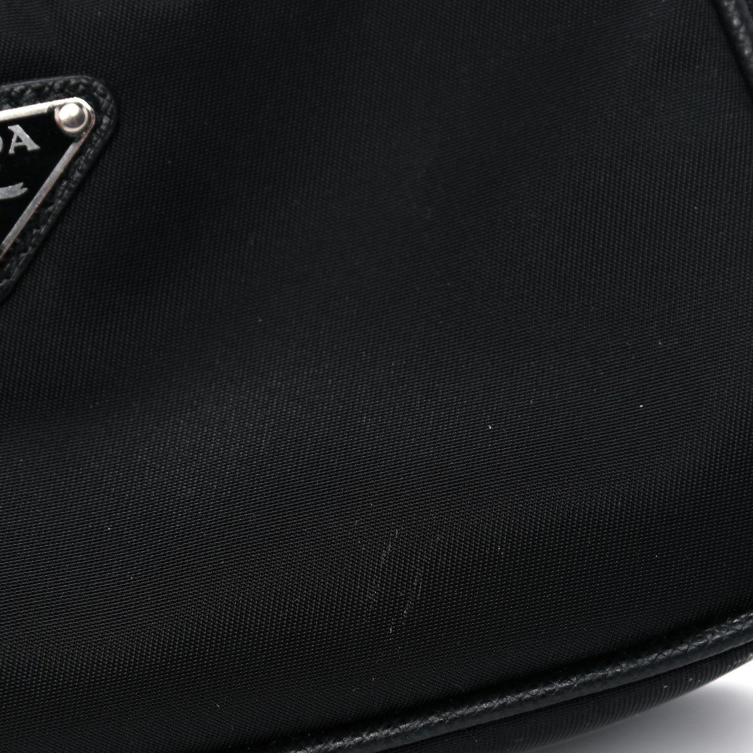 Prada Tessuto Nylon Mini Re-Edition 2000 Shoulder Bag Black 10 of 13