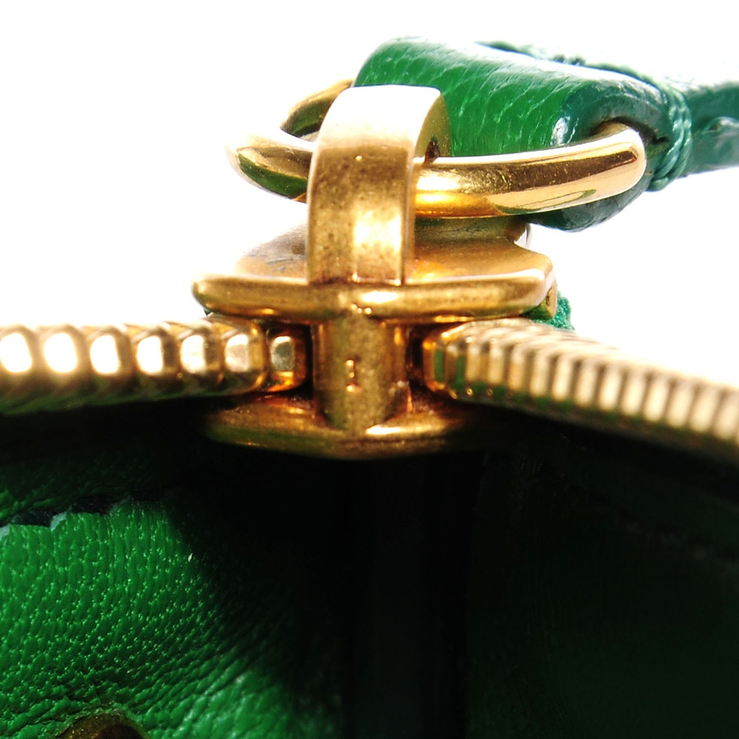 Lambskin Large Trio Crossbody Bag Grass