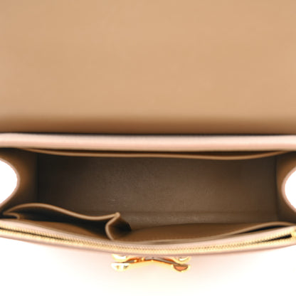 Louis Vuitton Taurillon Twist One Handle MM Greige 6 of 11