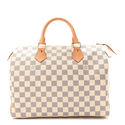 Louis Vuitton Damier Azur Speedy 30 1 of 10