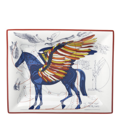 Hermes Porcelain Pegase Change Tray Anis Outremer 1 of 6