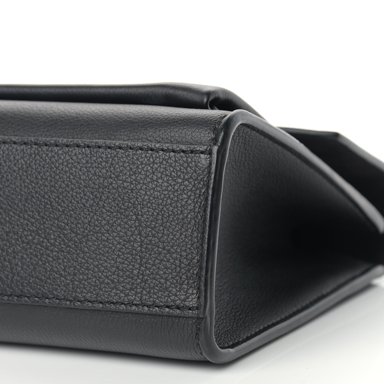 Louis Vuitton Soft Calfskin Mylockme Chain Bag BB Black 9 of 10