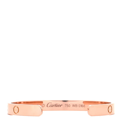 Cartier 18K Pink Gold LOVE Cuff Bracelet 16 3 of 5