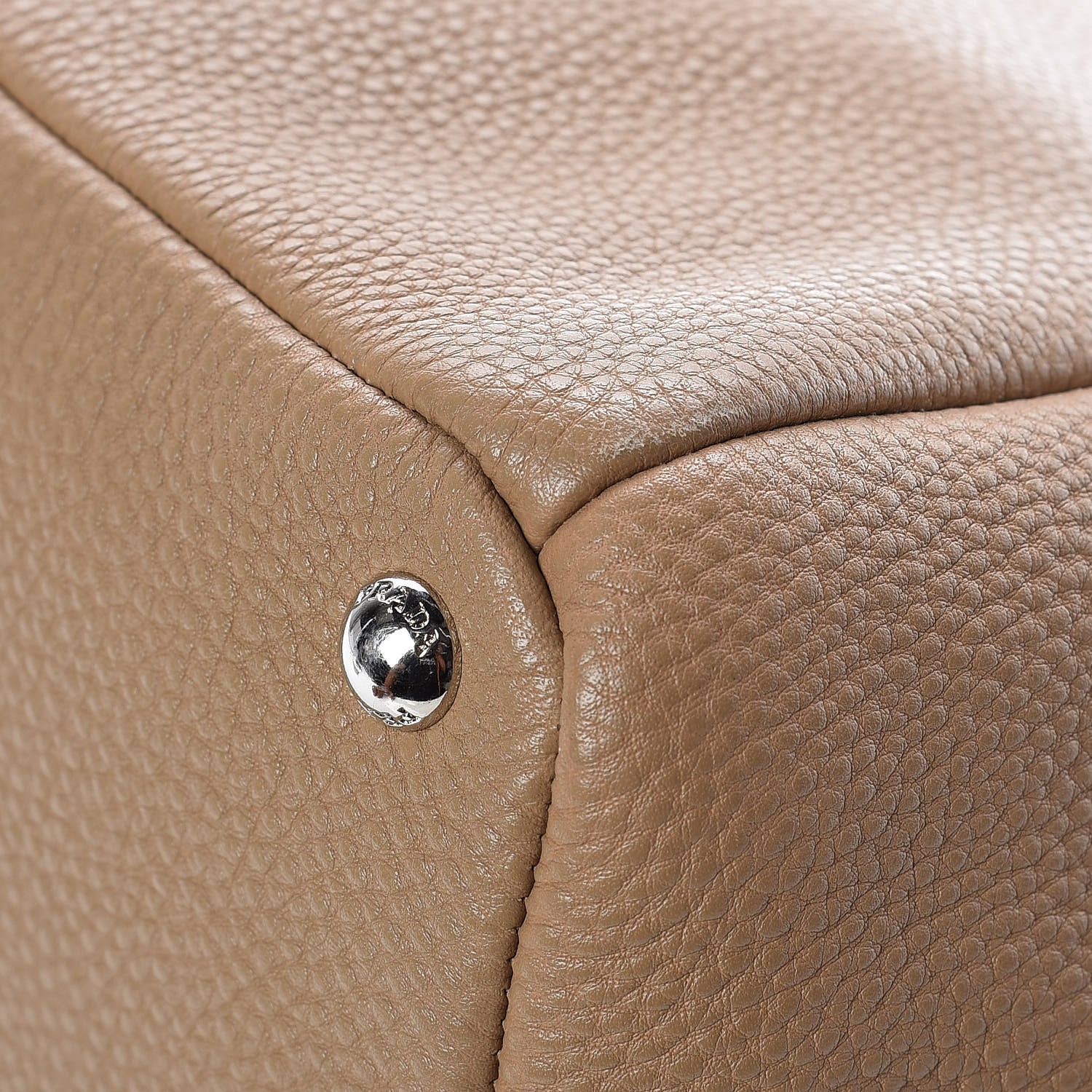 Prada Vitello Daino Tote Sesamo 10 of 13
