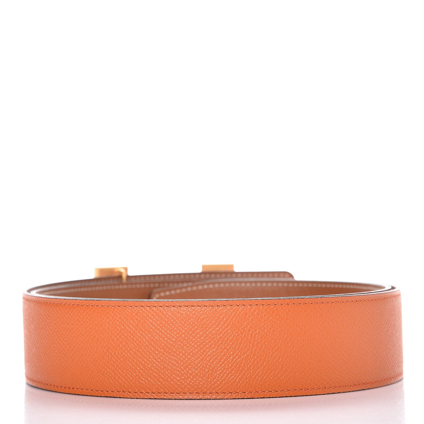 Epsom 42mm Constance 2 H Belt 100 Orange Gold