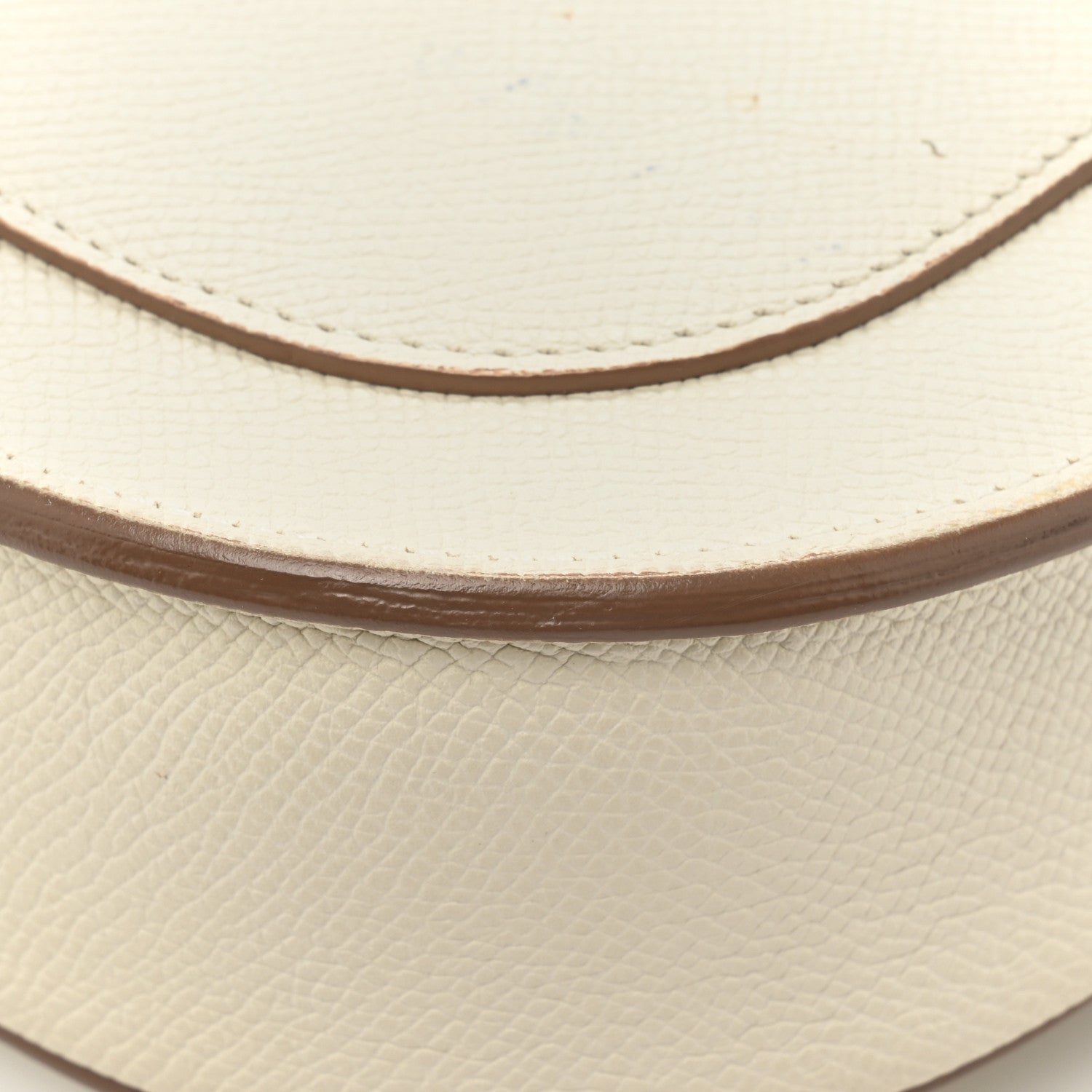 Celine Grained Calfskin Small Trotteur White 18 of 18