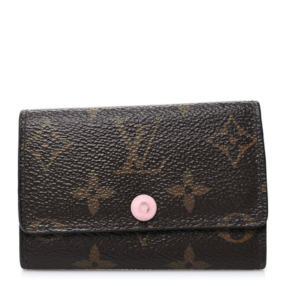 Louis Vuitton Monogram Multicles 6 Key Holder Rose Ballerine 1 of 10