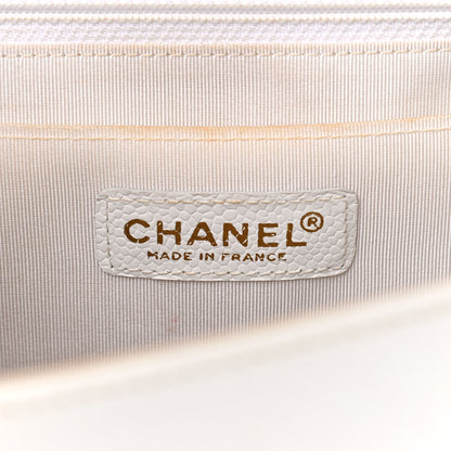 Chanel Caviar Kelly Flap Bag White 5 of 13