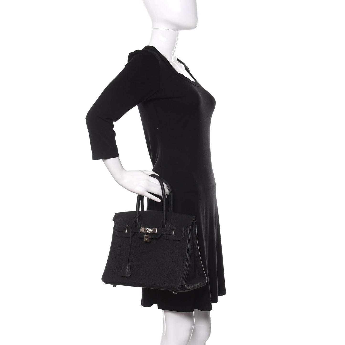 Togo Birkin 30 Black