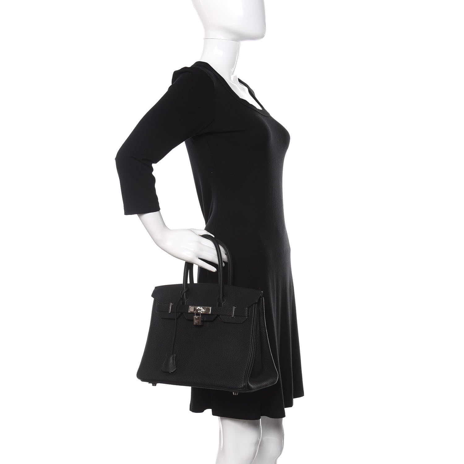 Hermes Togo Birkin 30 Black 2 of 11