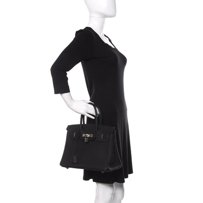 Hermes Togo Birkin 30 Black 2 of 11
