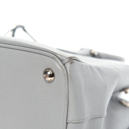 Prada Saffiano Small Galleria Double Zip Tote Nube 11 of 16