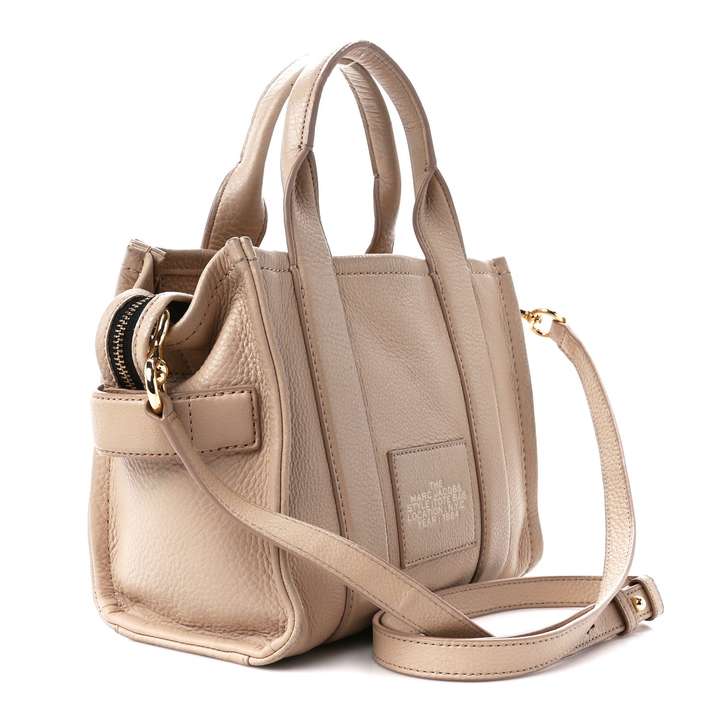 Grained Calfskin Small The Tote Bag Twine
