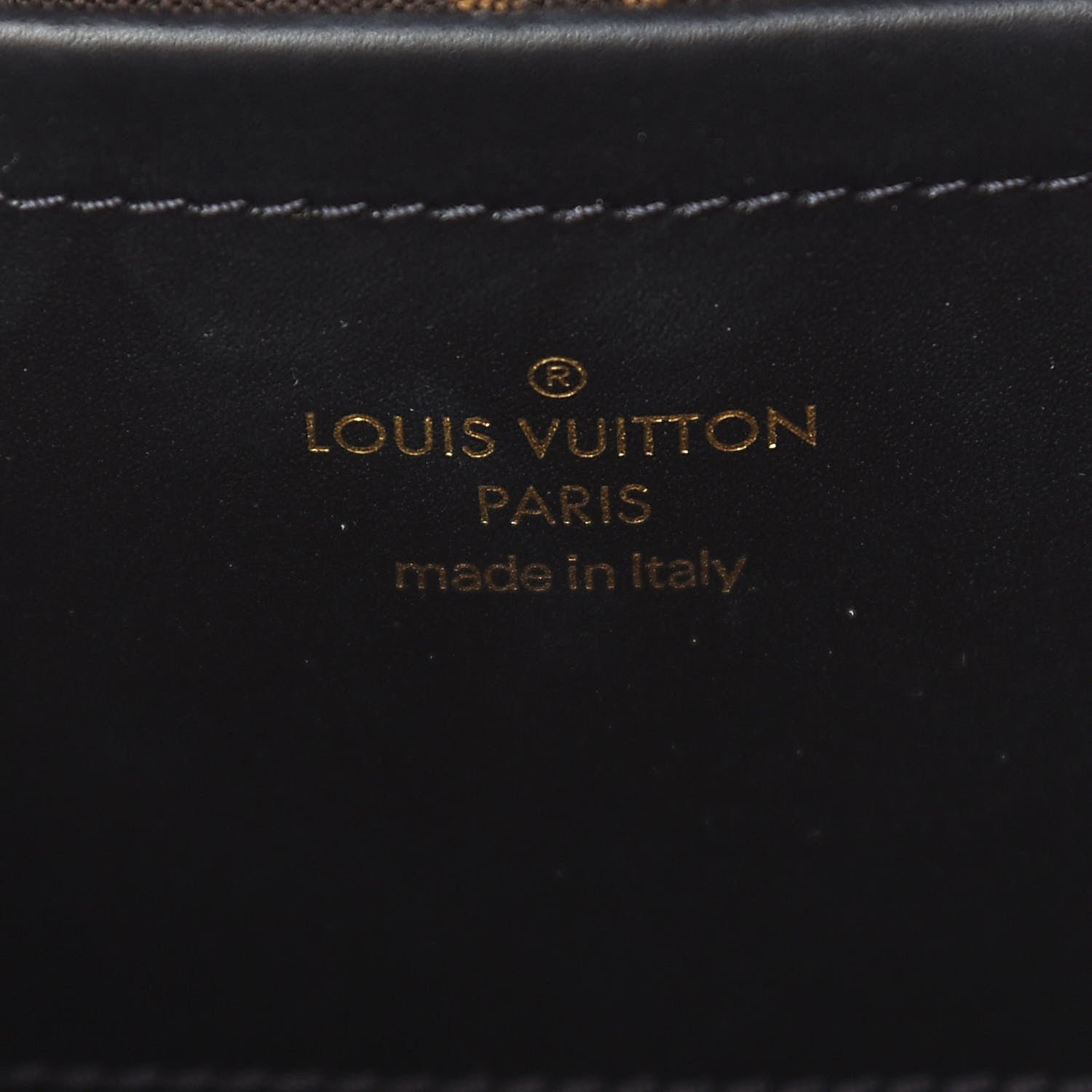Louis Vuitton Calfskin Monogram Embossed Utility Crossbody Black 6 of 8