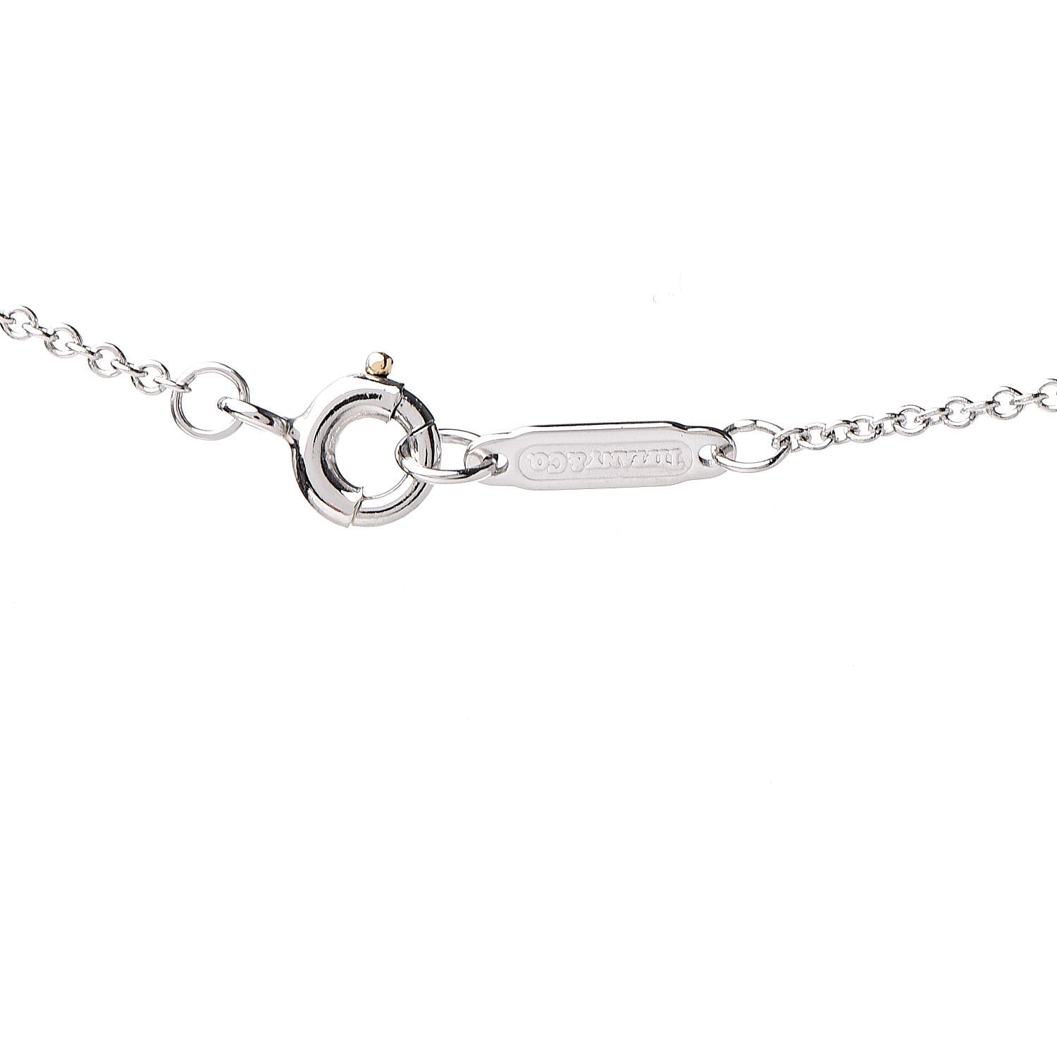 Tiffany Platinum Diamond Small Victoria Necklace 4 of 6