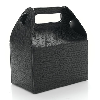 Saint Laurent Calfskin Monogram Take Away Box Black 3 of 8