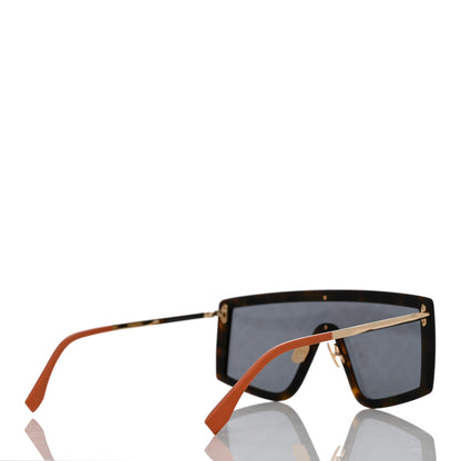 Fendi FF Shield Sunglasses FF M0076/G/S Black 4 of 8