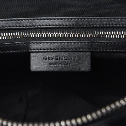 Givenchy Waxed Calfskin Small Nightingale Logo Strap Black 6 of 19