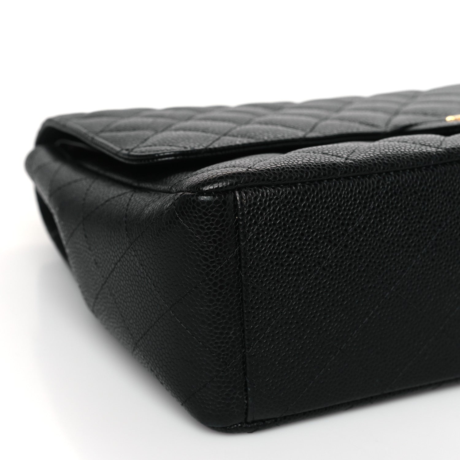 Chanel Caviar Quilted Maxi Double Flap Black 8 of 9